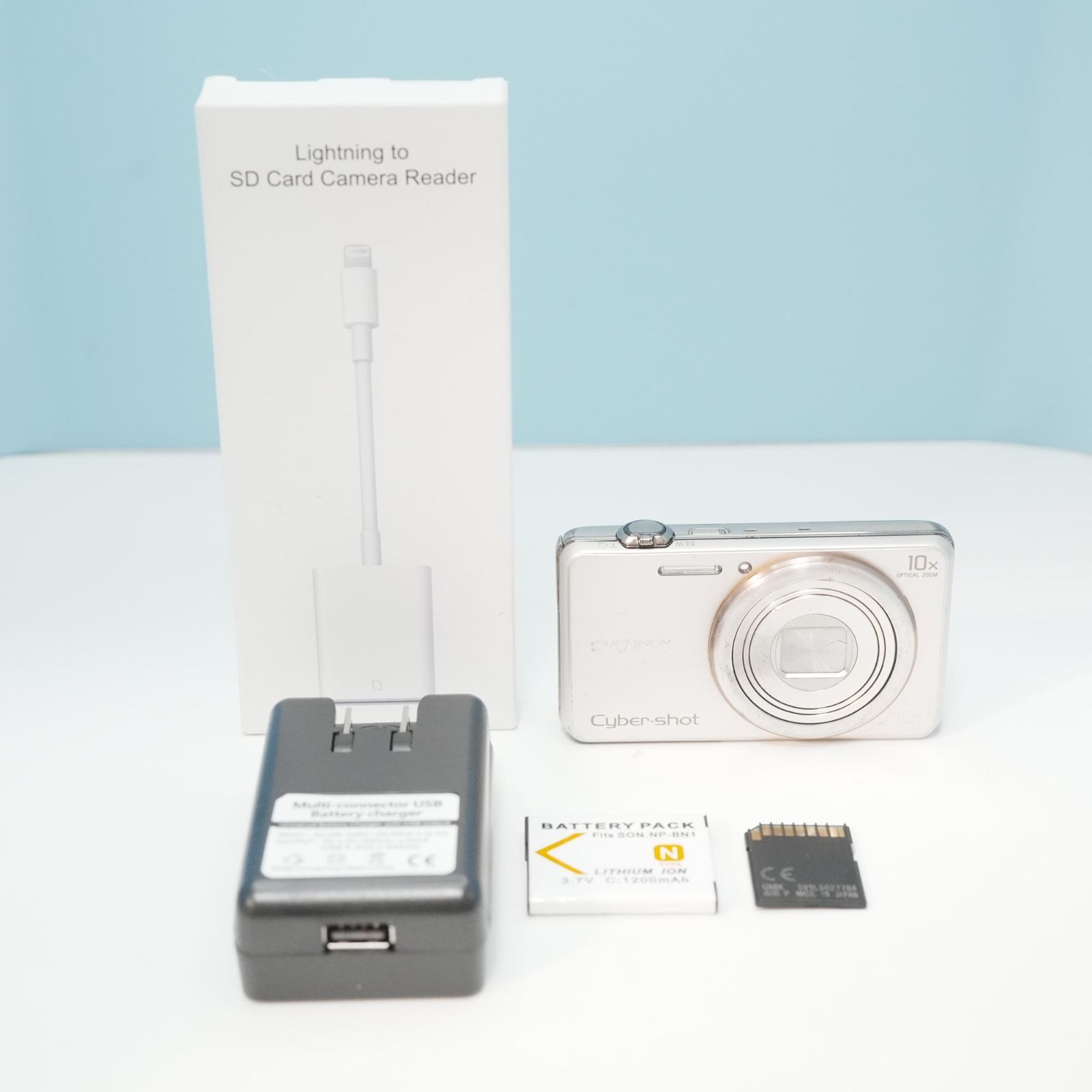 SONY Cyber-shot DSC-WX200 デジカメ スマホ転送OK フルセット a6138
