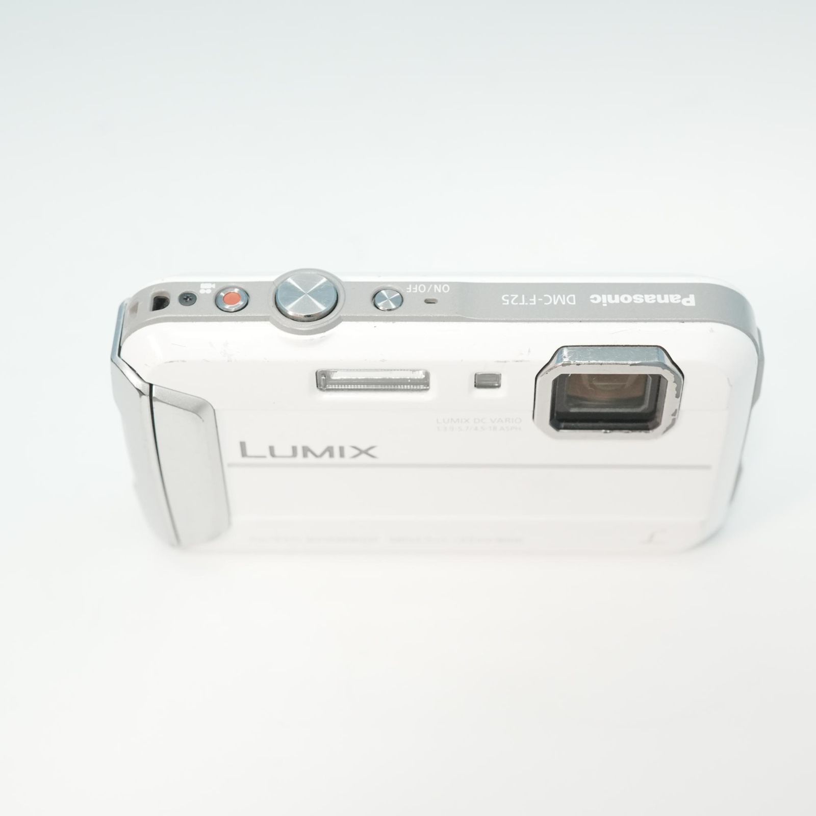【防水カメラ】LUMIX DMC-FT25 ホワイト 動作確認済 スマホ転送 Panasonic LUMIX DMC-FT25 デジカメ スマホ転送OK フルセット a6126