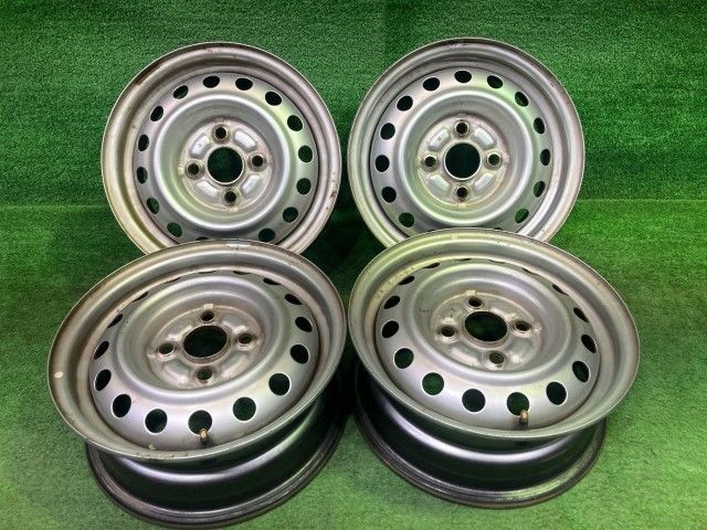 トヨタ TOYOTA 純正 プロボックス NCP55V ホイール スチール シルバー 13インチ 5J 4穴 4本 100