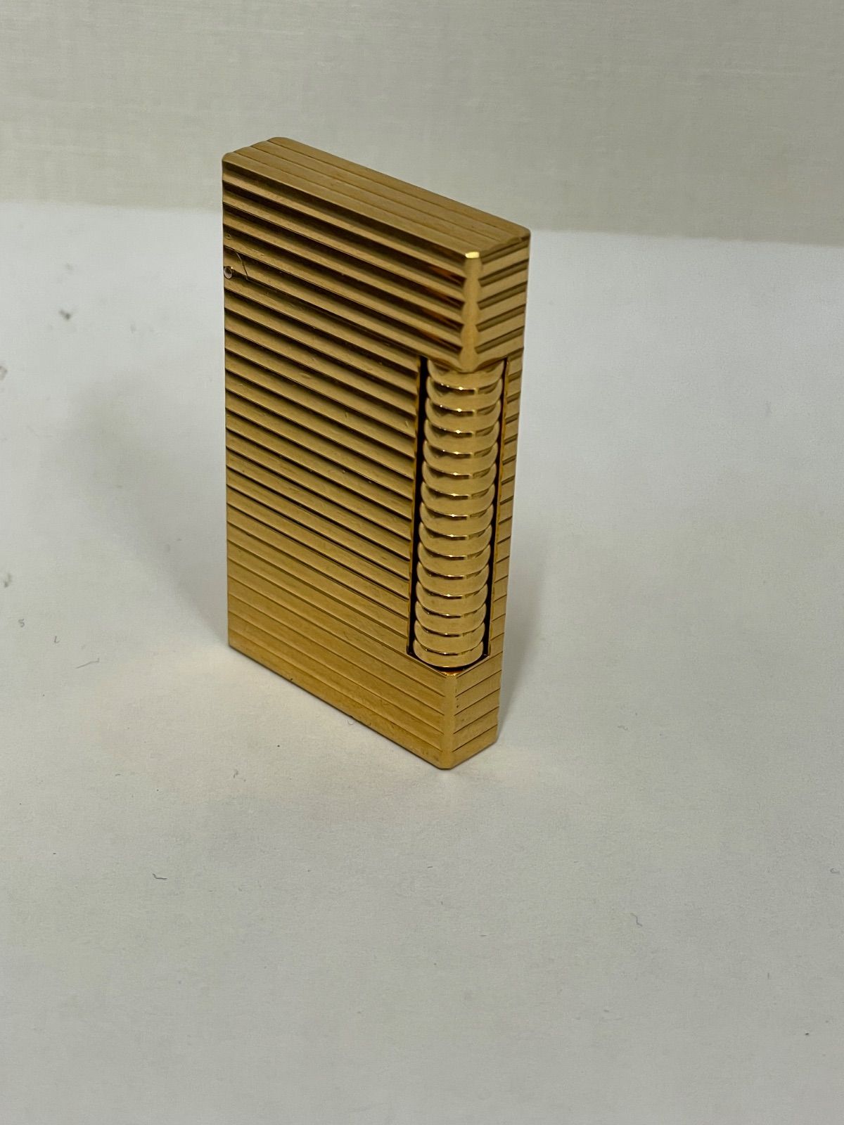 オーバホール済みデュポンゴールドガスライター 223）S.T.Dupont デュポン ライター ガスライター ゴールド ガス