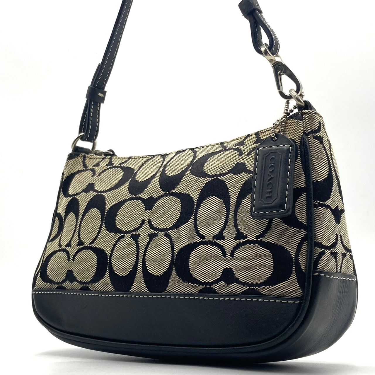 美品 COACH ショルダーバッグ アクセサリー ポーチ ハンドバッグ 美品 