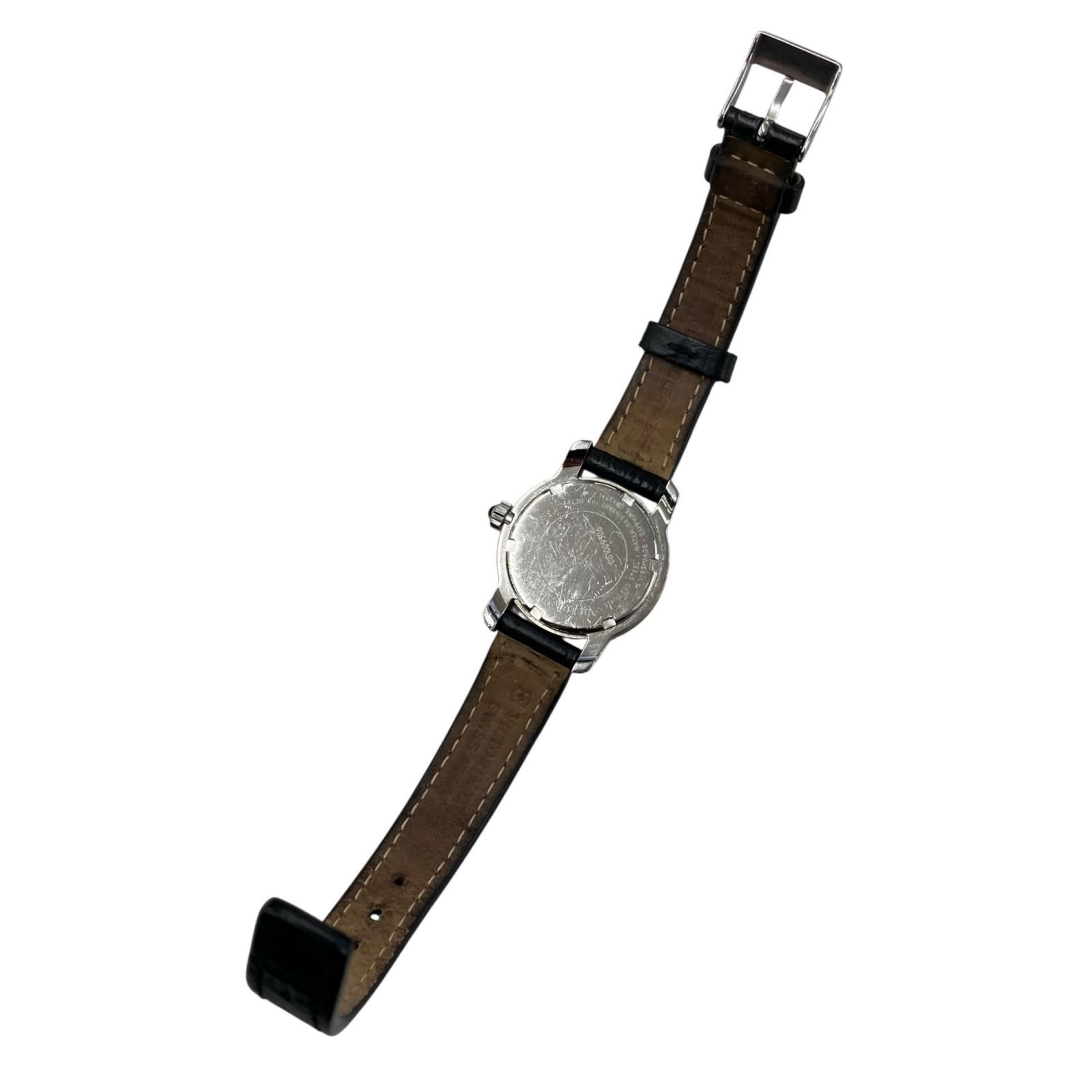 186000 動作未確認 Victorinox ビクトリノックス 腕時計 ブラック