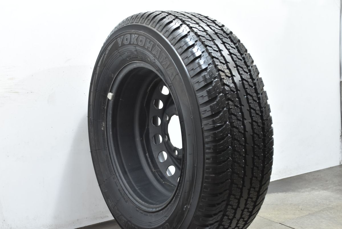 新車外し】トヨタ ハイラックス 純正 17in 7.5J+30 PCD139.7 ヨコハマ 