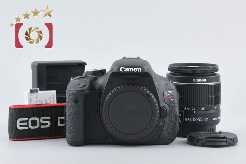 EOS X5 Kiss Canon IS EF-S Camera 18-55 II 18-55mm DSLR Lens SLR