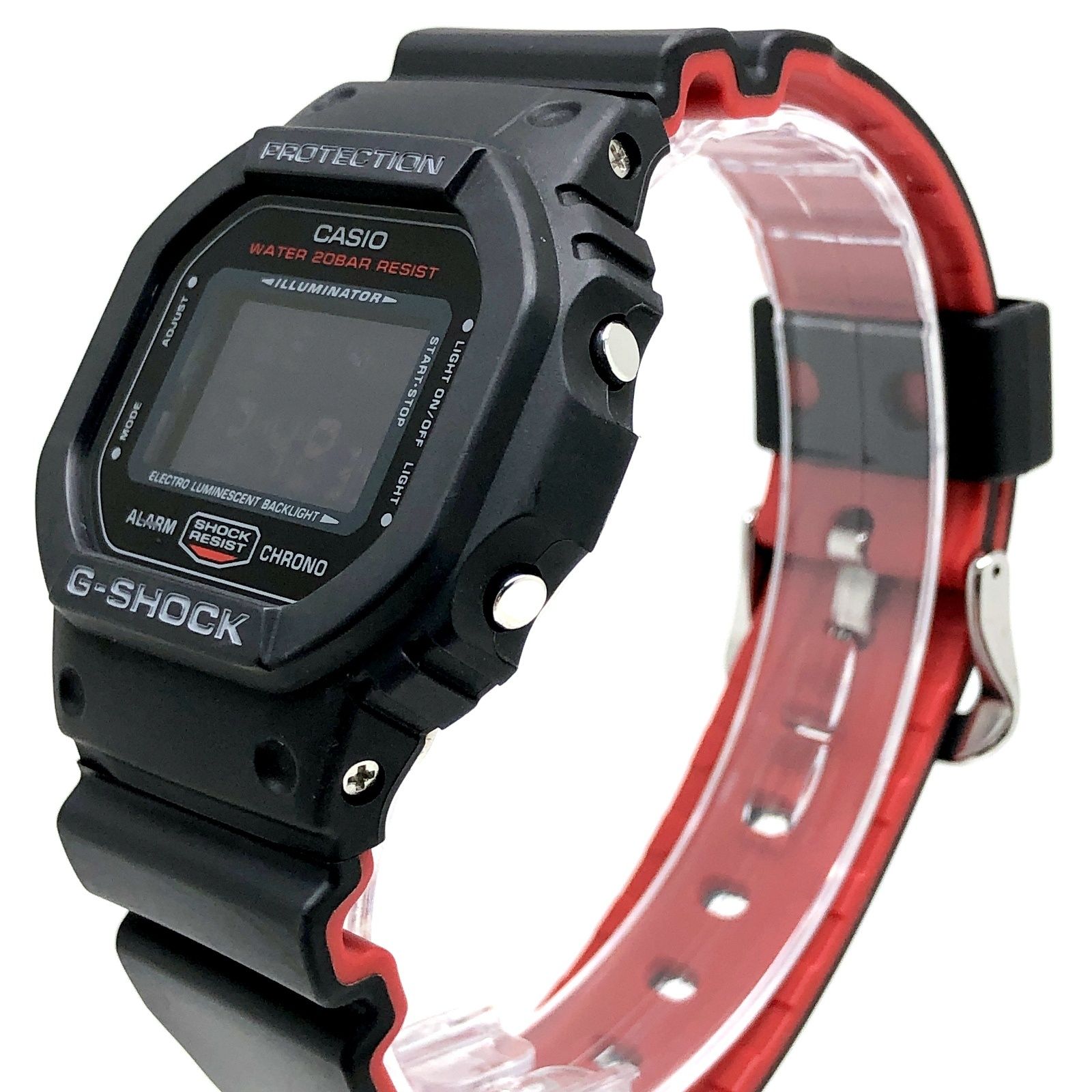 G-SHOCK ジーショック DW-5600HR-1 Black＆Red Series ブラックアンド 