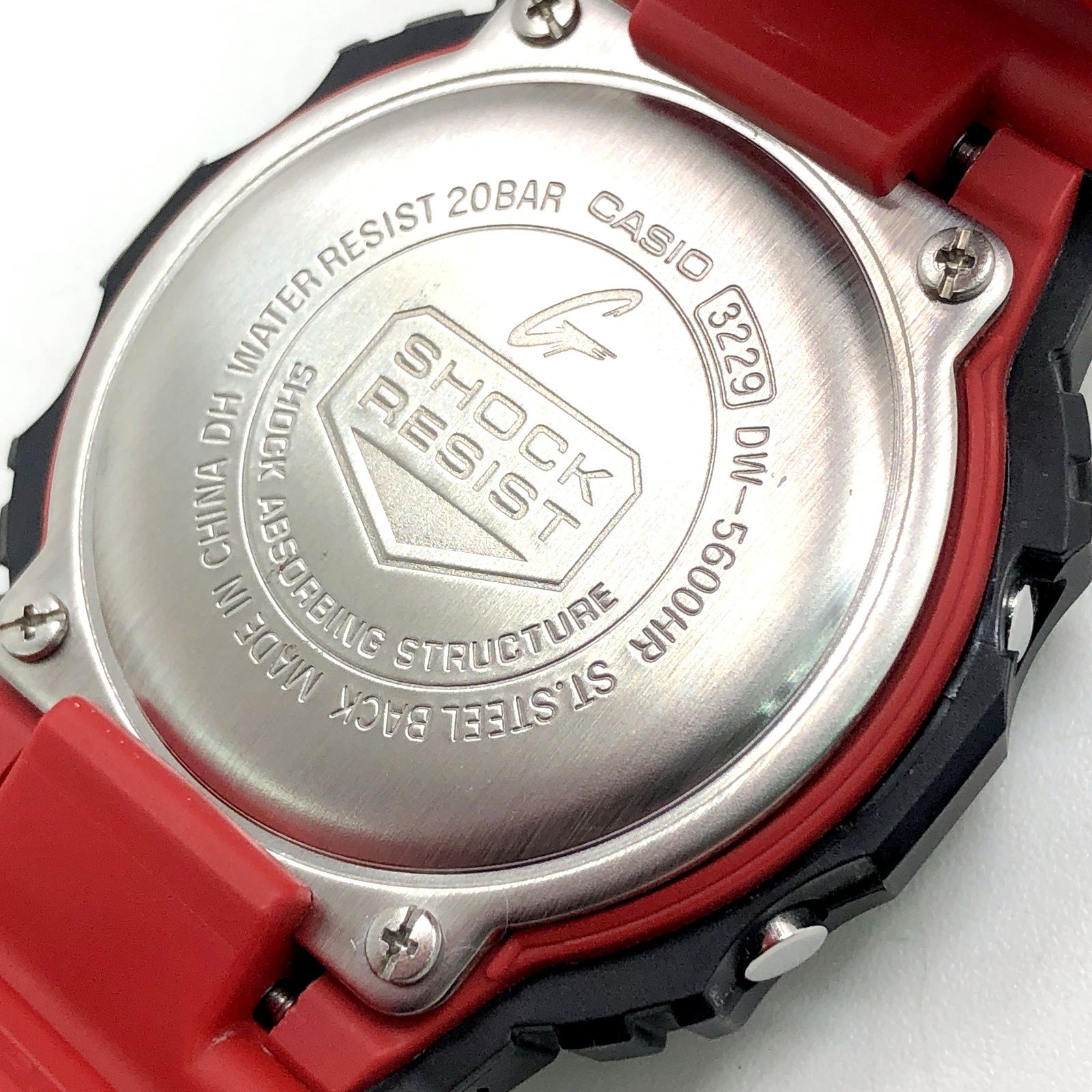 G-SHOCK ジーショック DW-5600HR-1 Black＆Red Series ブラックアンド 