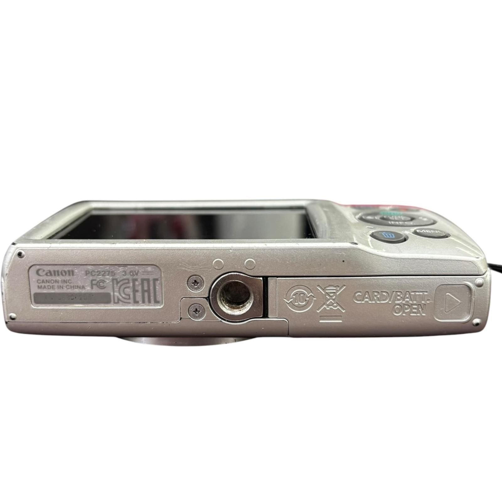 ジャンク】キャノン Canon IXY 180 シルバー デジタルカメラ 【公式通販】