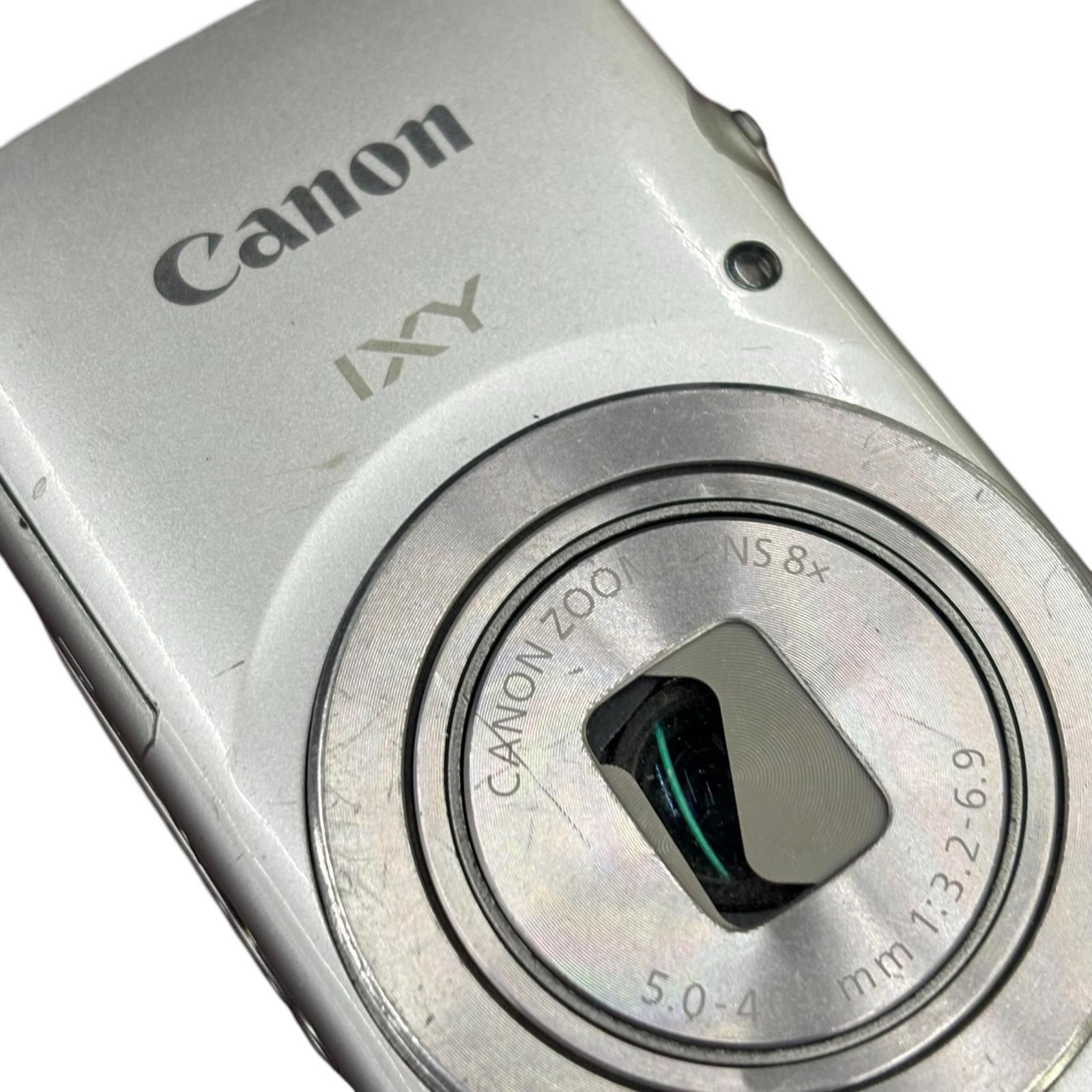 118011 ジャンク品 canon キャノン デジタルカメラ IXY 180 シルバー 