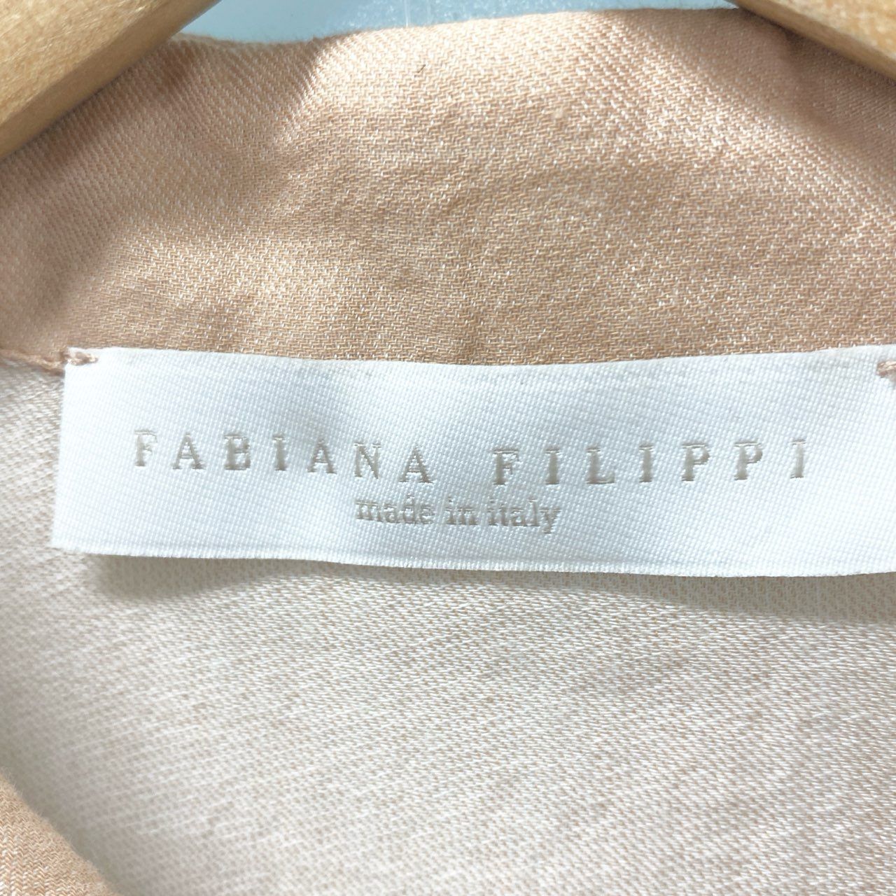24d3 FABIANA FILIPPI ファビアナフィリッピ フレンチスリーブシャツ 