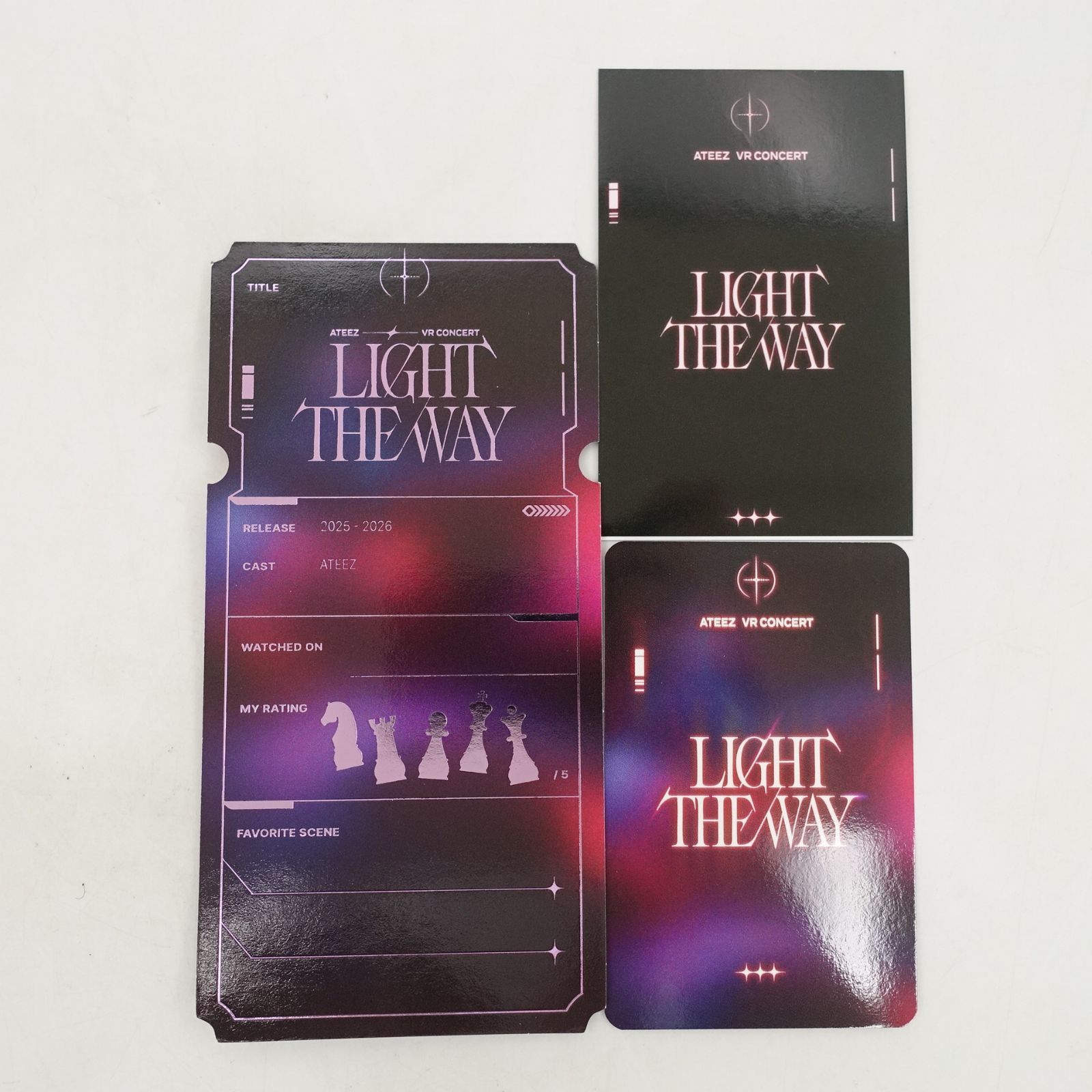 ATEEZ ソンファ VR CONCERT : LIGHT THE WAY 映画 第1弾 前期 入場特典