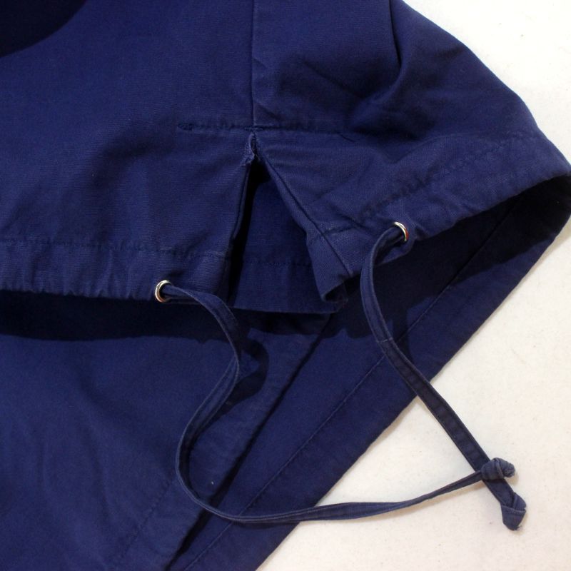 90s vintage J.CREW 無地 巨人タグ ツートン アノラック ジャケット