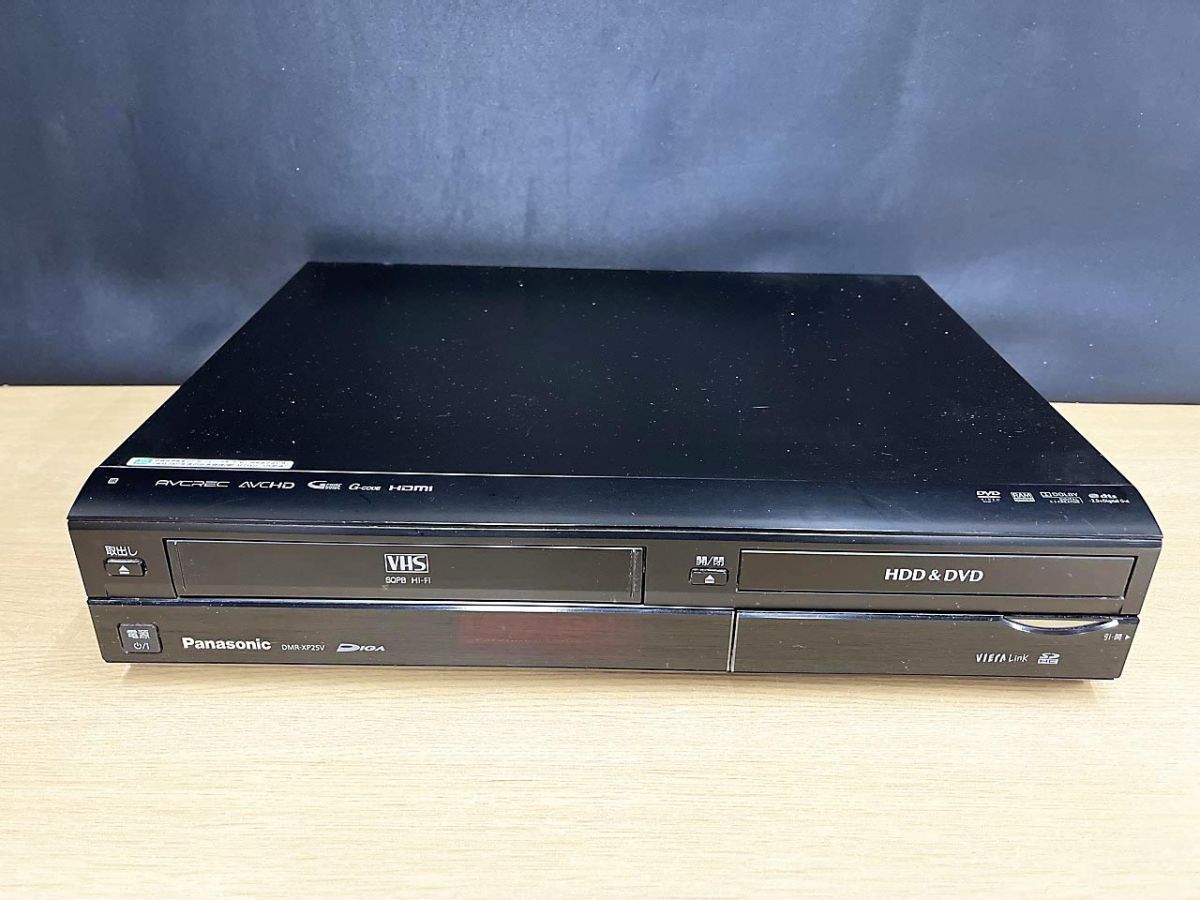 Panasonic DMR-XP25V VHS＋DVD＋HDDレコーダー 完動品 Panasonic DMR-XP25V VHS＋DVD＋HDDレコーダー 完動品 【公式通販】
