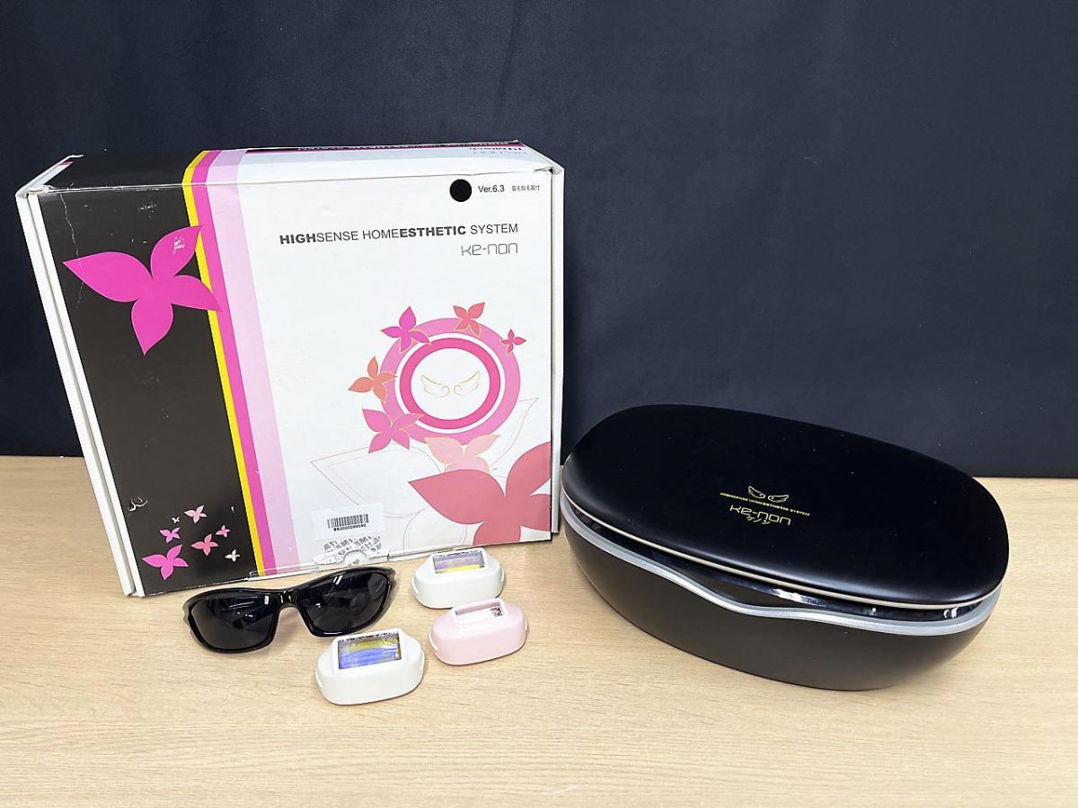 現状品】 Ke-non ケノン フラッシュ式脱毛器 美容機器 脱毛 NIPL-2080 