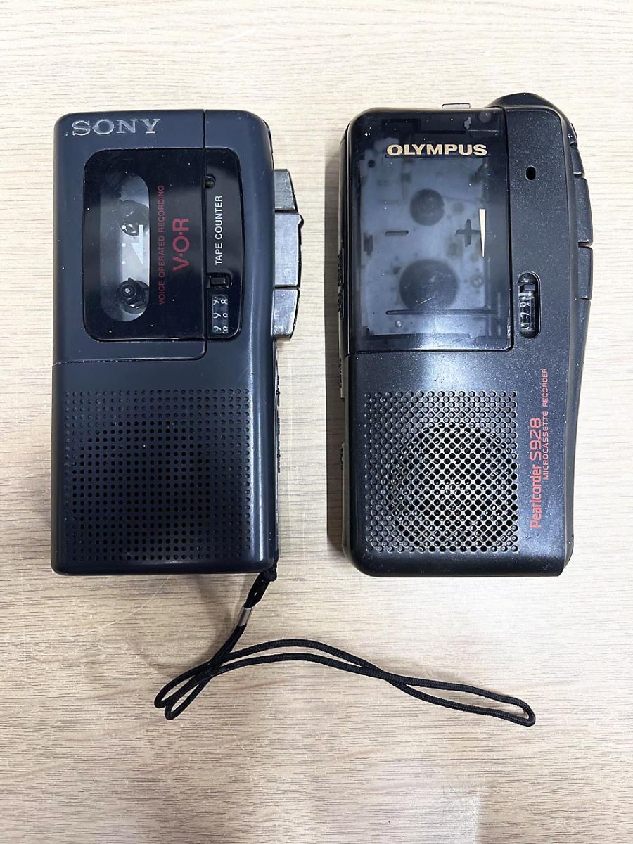 ジャンク品】 SONY ソニー/OLYMPUS オリンパス マイクロカセット