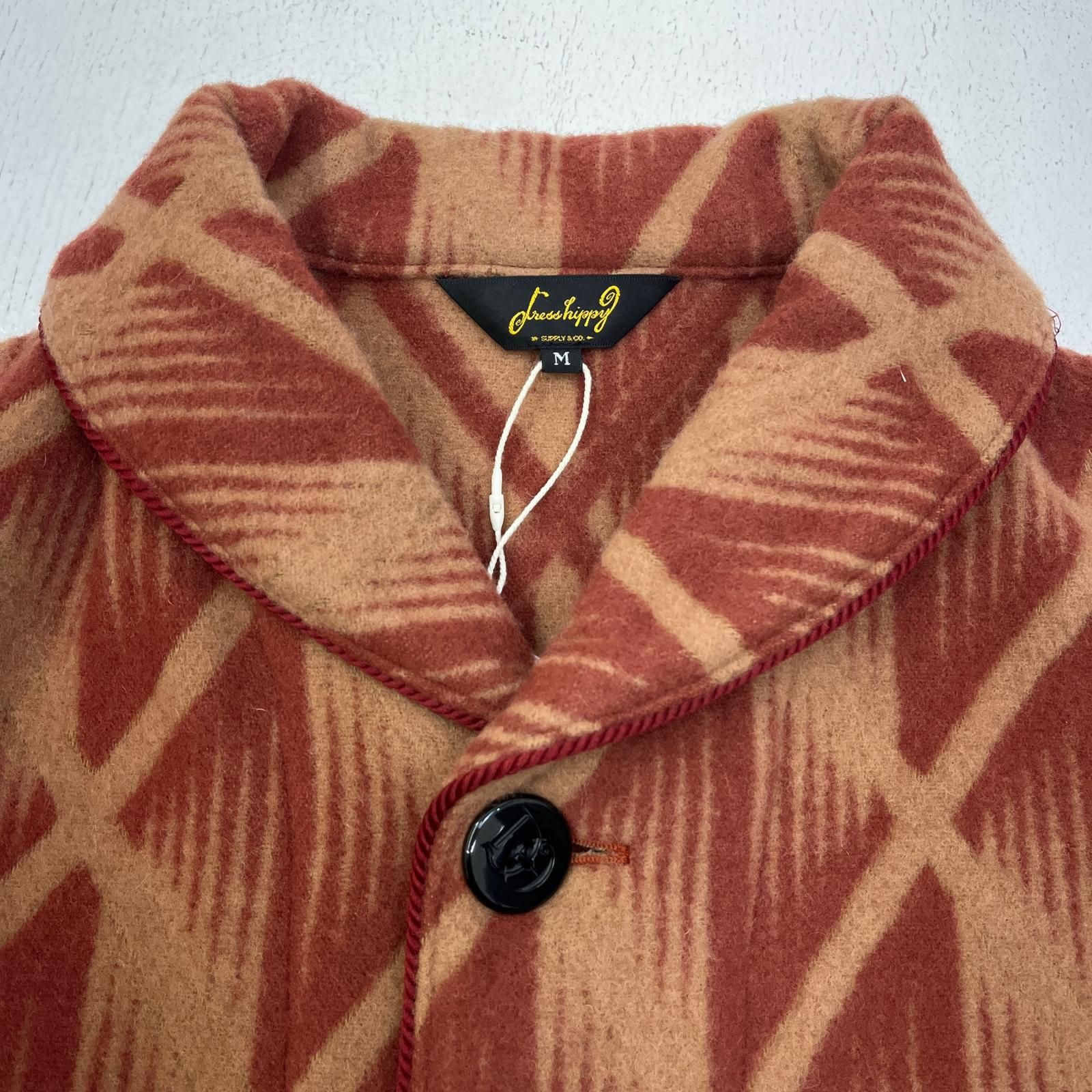【加古川店】 中古 DRESS HIPPY | ドレスヒッピー その他アウター dh-blanket short jacket ボルドー/バーガンディー サイズ：M 【96】 加古川店】 中古 DRESS HIPPY | ドレスヒッピー その他アウター dh