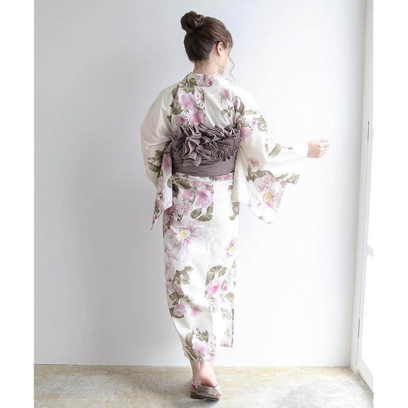 新品】 [KYOETSU] [キョウエツ] 浴衣セット 変わり織 生成り 2点セット