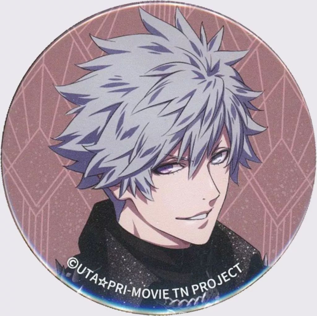 うたプリ　EMPIRE Stage ver タブナイ　缶バッジ　蘭丸 中古】バッジ・ピンズ 黒崎蘭丸(フェイスアップ) 「劇場版 うたの