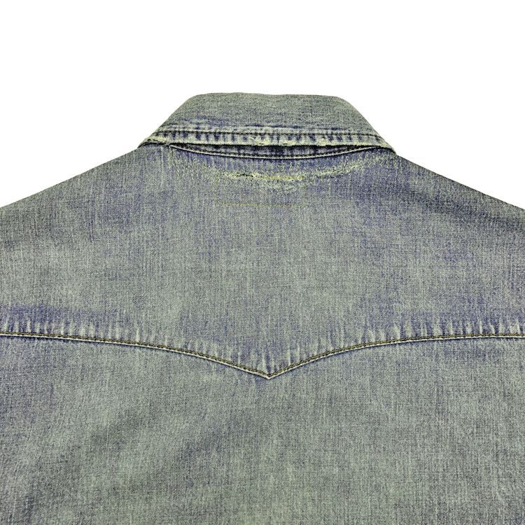 SAINT LAURENT サンローラン 15SS エディ期 ウエスタンシャツ 417374 