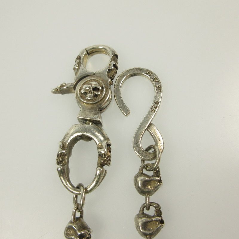 【姫路東店】 中古 Sv925 | キキンゾク　シルバーキュウニイゴ ウォレットチェーン シルバー 【134】 姫路東店】 中古 Sv925 | キキンゾク シルバーキュウニイゴ ウォレット