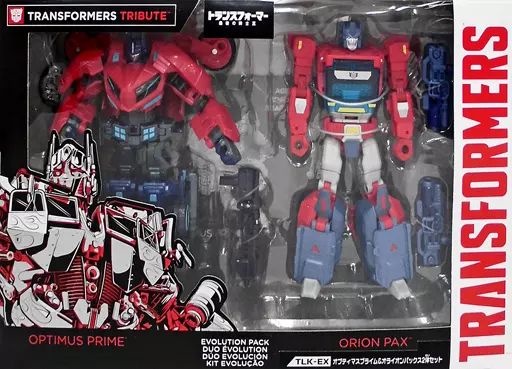 【中古】 トランスフォーマー TLK-EX オプティマスプライム&オライオンパックス 2体セット 中古】おもちゃ TLK-EX オプティマスプライム＆オライオンパックス 2体
