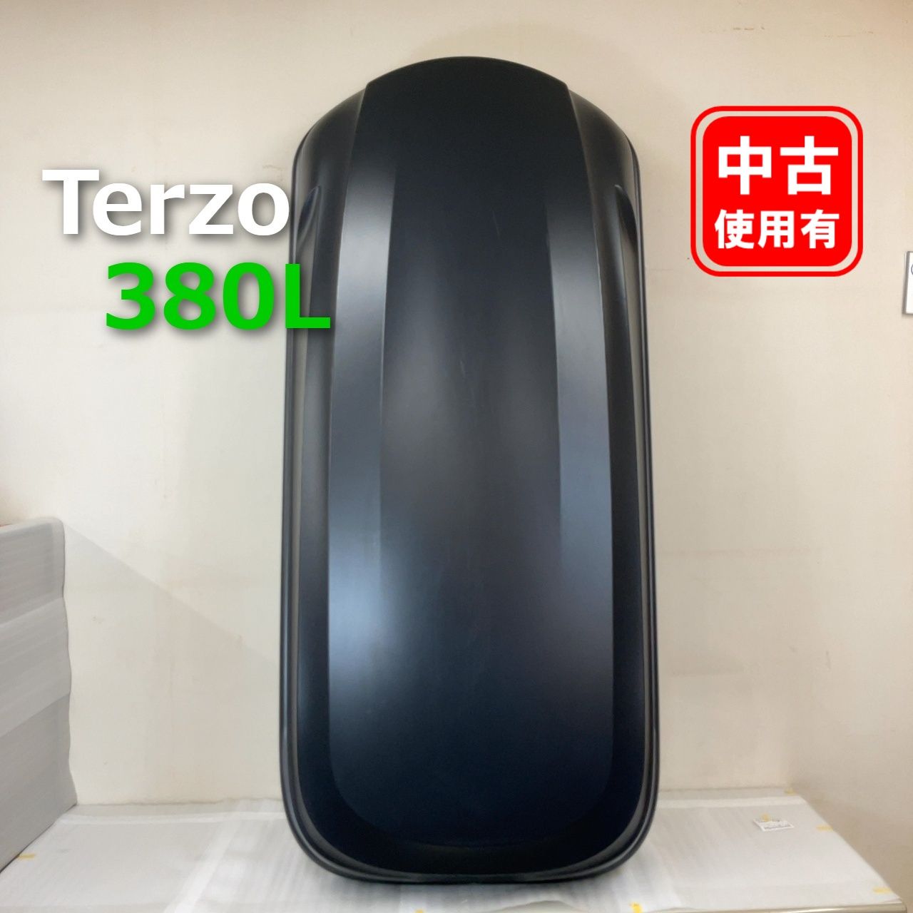 Terzo ORCA 380 EA380B ルーフボックス 380L 右開き ブラック 中古 