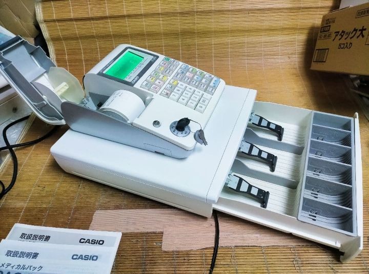 希少カシオレジスター 医院 歯科 薬局 点数計算専用レジスター 特殊