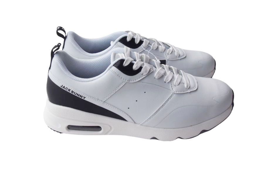 未使用 ジャックバニー エアーソール ゴルフシューズ 26.5 ホワイト 新品 ジャックバニー JACK BUNNY AIR SOLE シューズ メンズゴルフ
