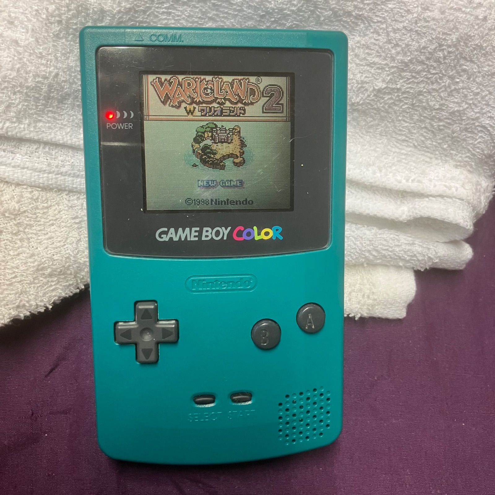 ジャンク 本体のみ GAMEBOY COLOR クリア Nintendo 任天堂 クリア
