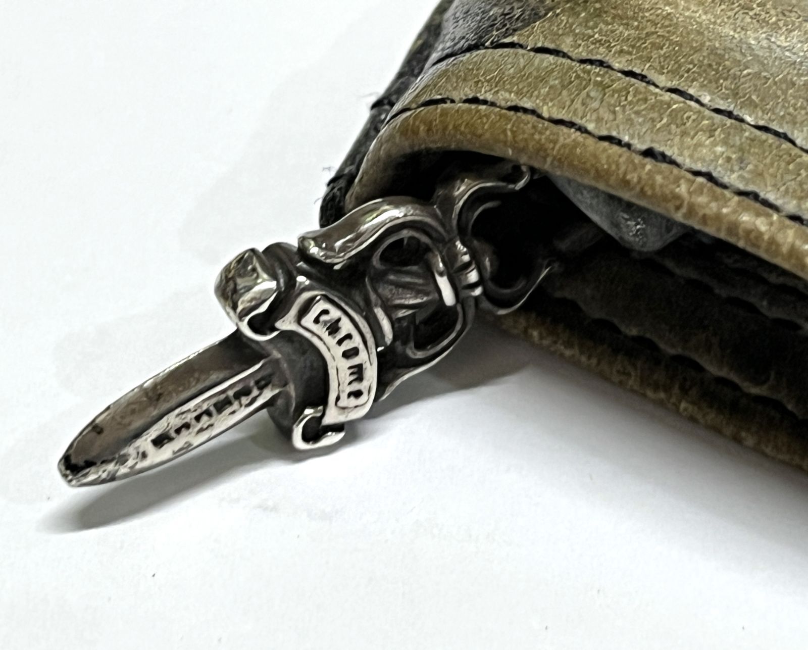 クロムハーツ　CHROME HEARTS チェンジパース　小銭入れ　迷彩レザー CHROME HEARTS｜クロムハーツ チェンジパース レザー 小銭入れ コイン