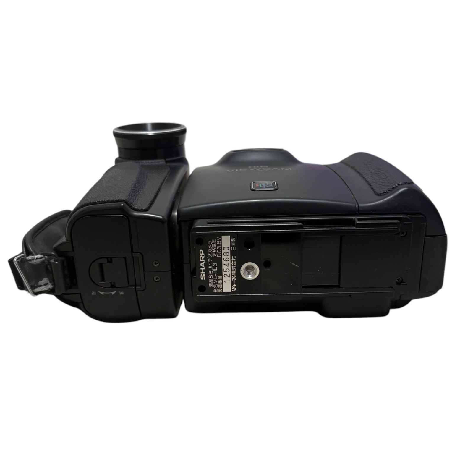 （動作確認済）SHARPビデオカメラ 本体　液晶ビューカム VL-HL3 Hi8 SHARP ビデオカメラ VL-HL3 動作確認済み 液晶ビューカム Hi8 8mm