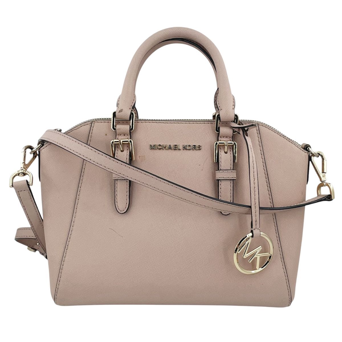 中古】 MICHAEL KORS マイケルコース シアラ 2way ハンドバッグ ピンク 
