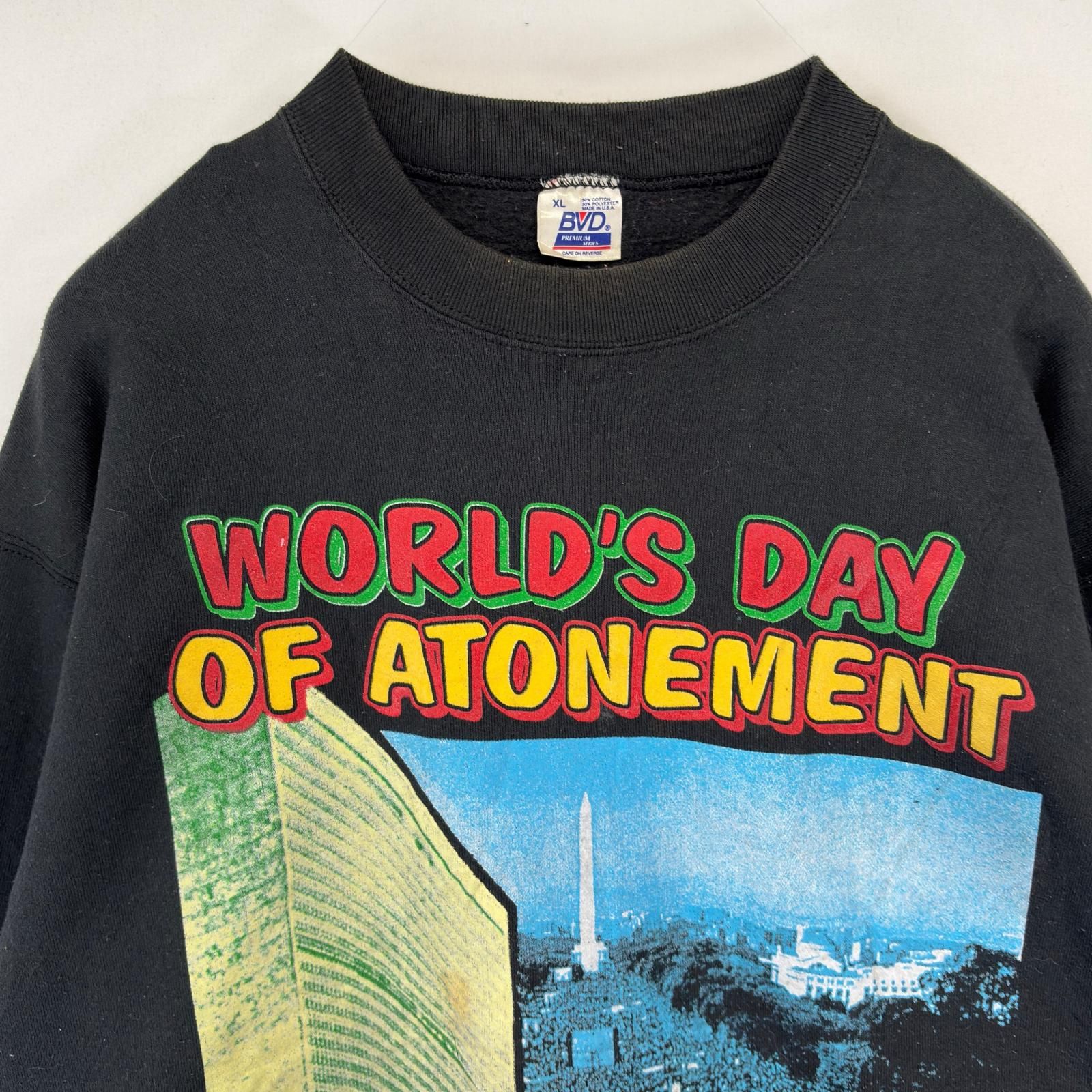 古着 90's/90年代 BVD USA製 スウェット ラップ ヒップホップ WORLD'S