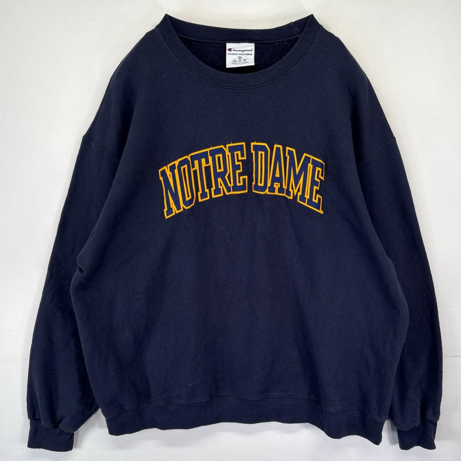 古着 チャンピオン Champion スウェット トレーナー カレッジロゴ刺繍