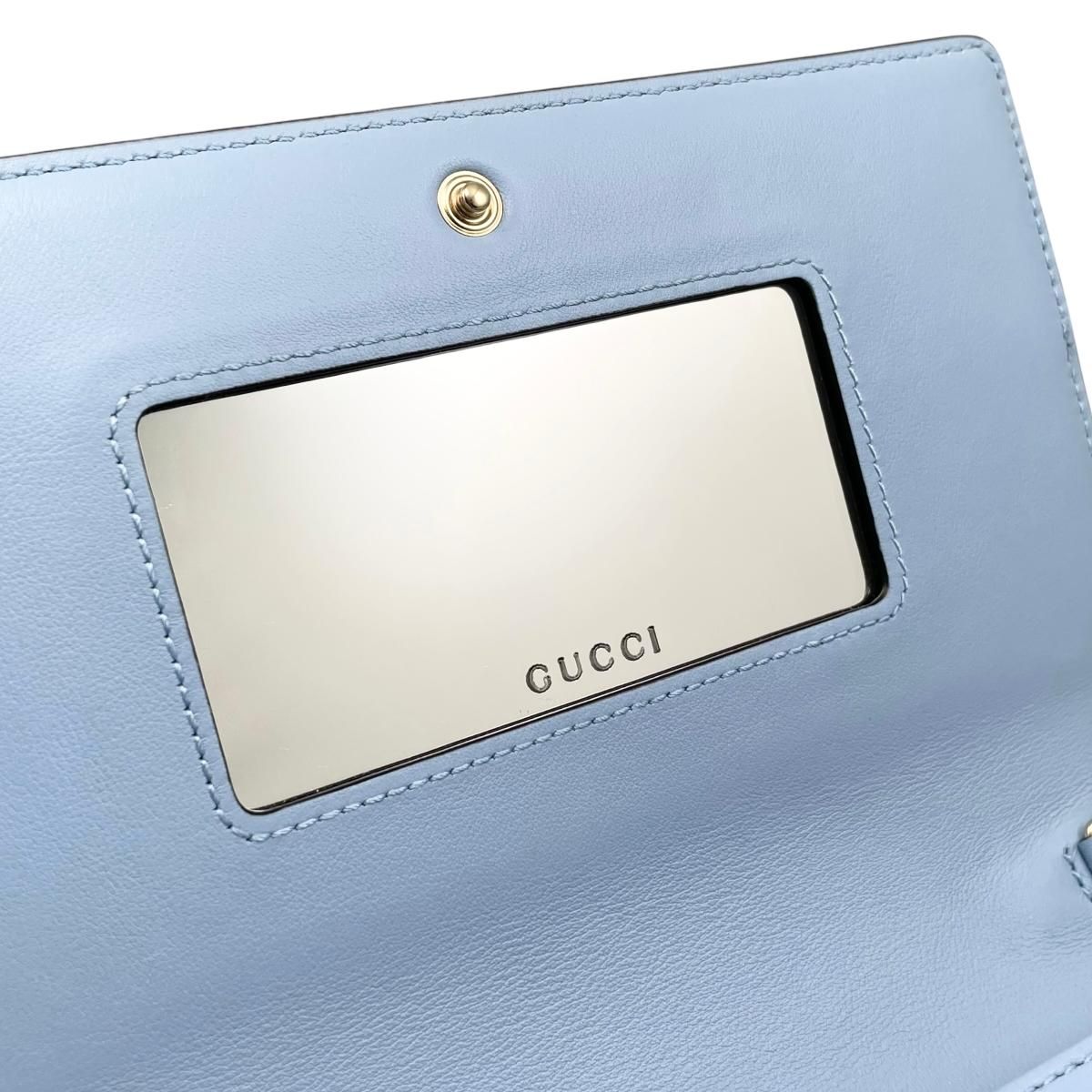 ☆グッチ ショルダーバッグ GGマーモント チェーンウォレット 790060 
