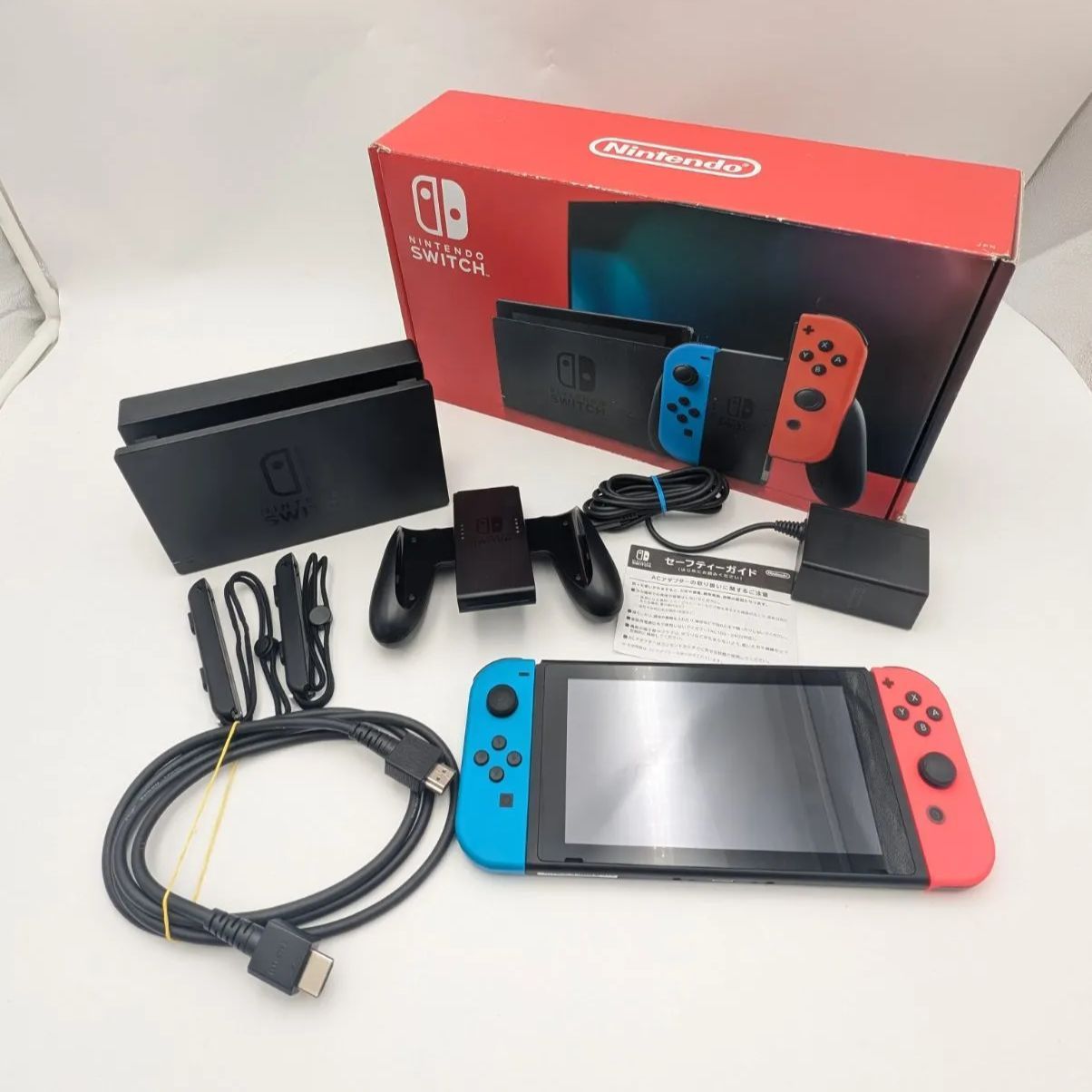 Nintendo Switch 本体セット ネオンブルーネオンレッド動作確認済