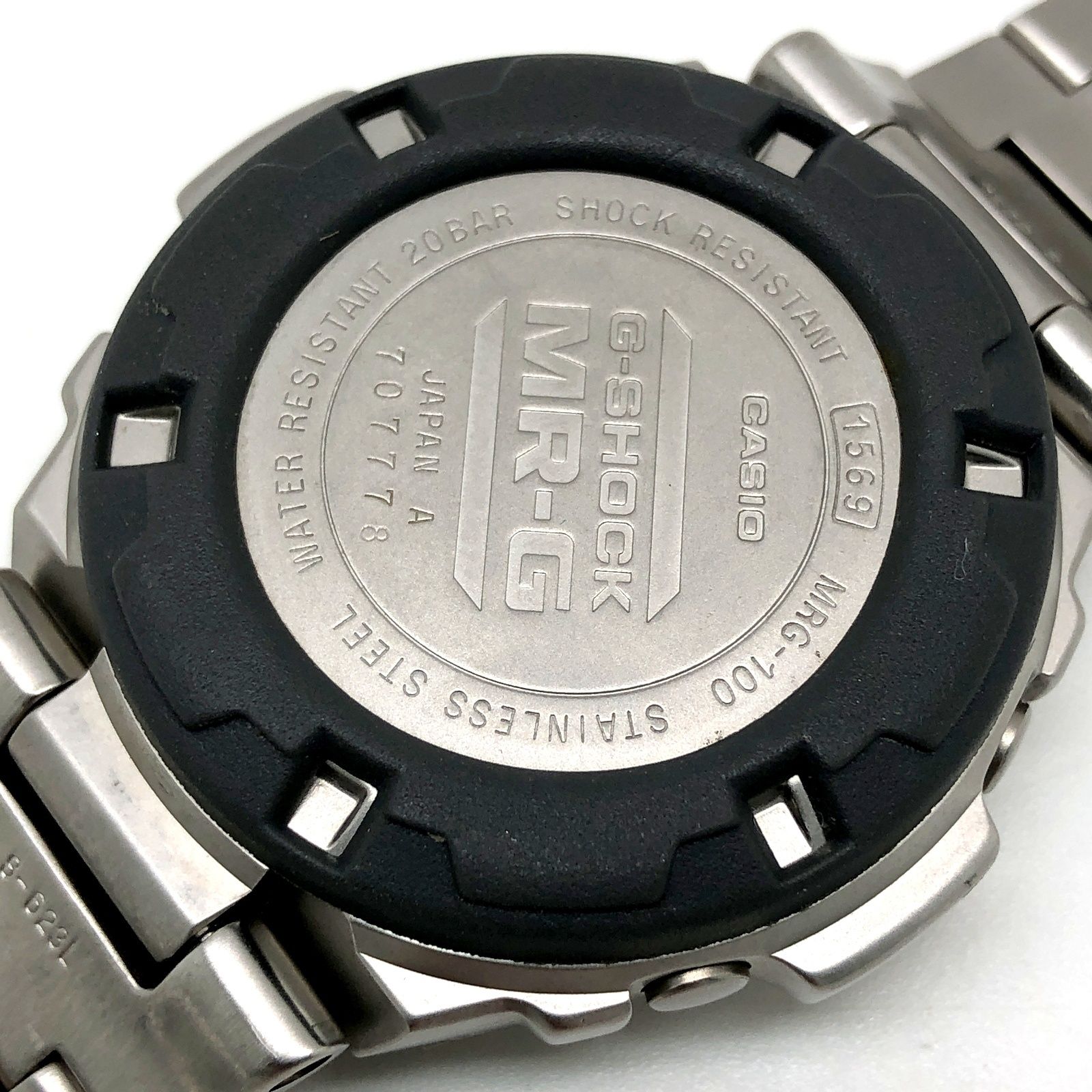 G-SHOCK ジーショック MRG-100-7 MR-G 初代 フルメタル ラウンド