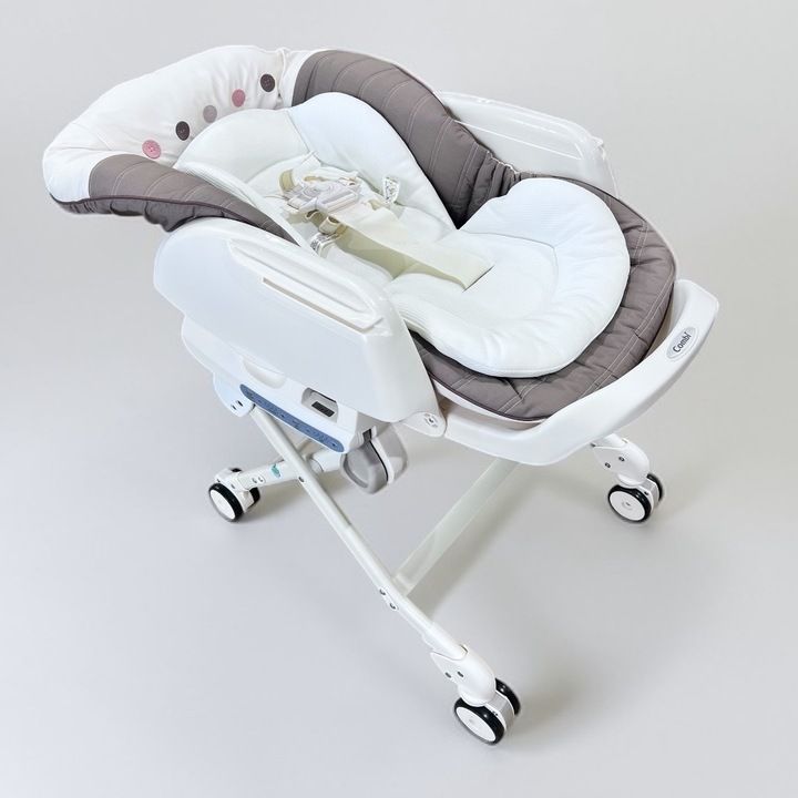 極美品】コンビ ネムリラ AUTO SWING エッグショック BE 