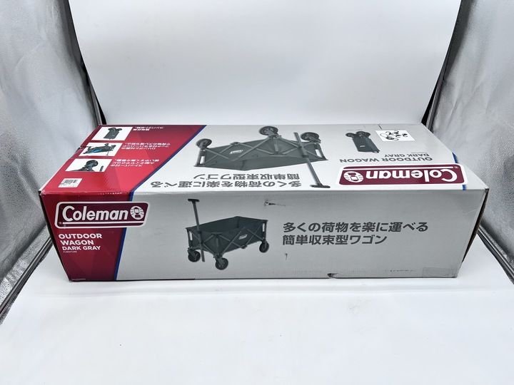 開封済・未使用品】コールマン アウトドアワゴン 限定カラー キャリー 