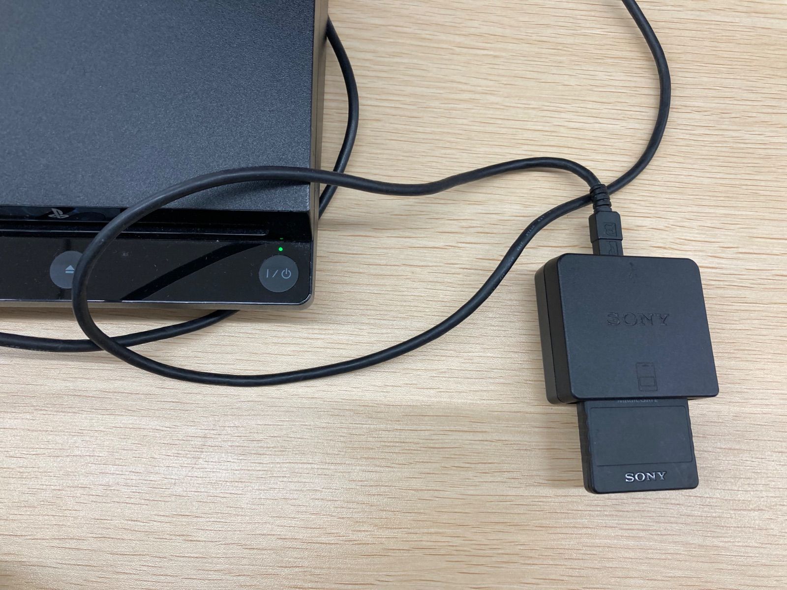 【動作OK】SONY ソニー PlayStation3 プレイステーション3 メモリーカードアダプター [ケーブル付き] 0403-408