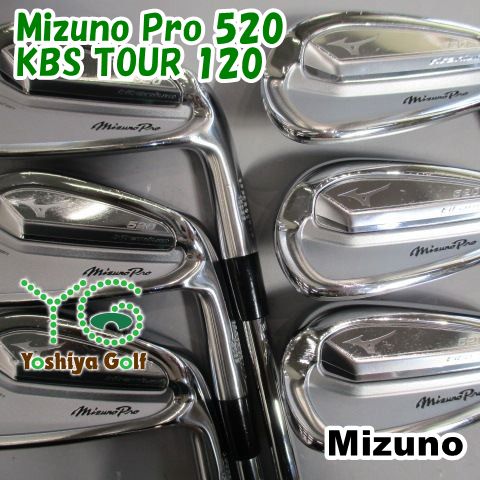 アイアン ミズノ Mizuno Pro 520/KBS TOUR 120/S/0[146680] - メルカリ