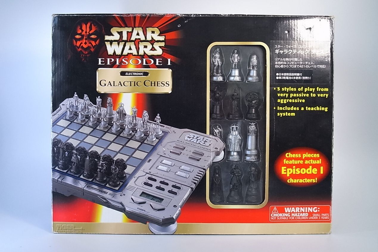 【激レア!入手困難品】 スターウォーズ エピソード1 反乱軍と銀河帝国の戦い チェス 421レベルで初心者からプロまで対応したハイスペックチェスゲーム 将棋 チェスゲーム 説明書なし