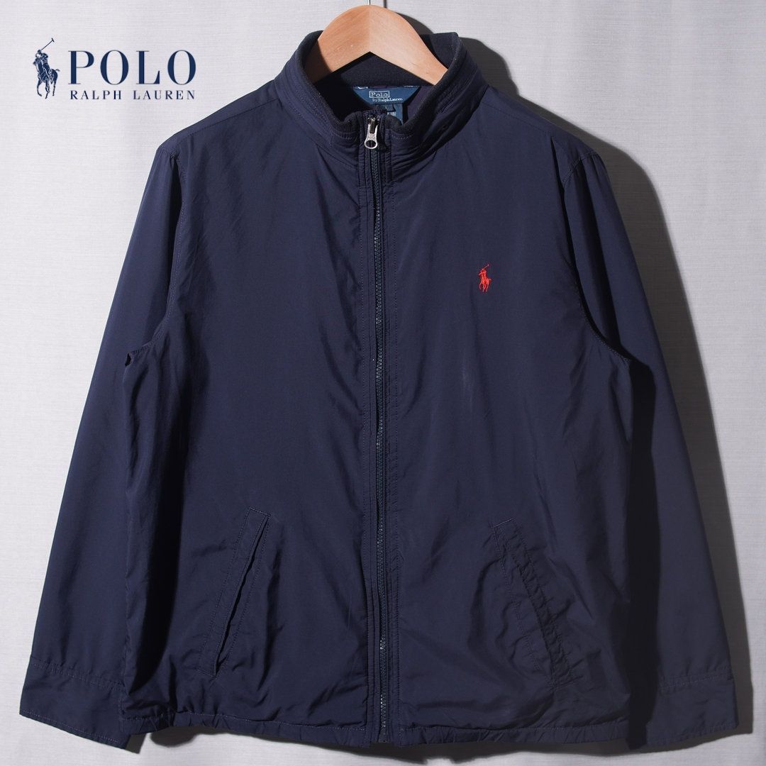 Polo by Ralph Lauren 90s ブルゾン 軽アウター 刺繍ロゴ 90s ポロラルフローレン Polo by Ralph Lauren ナイロンジャケット