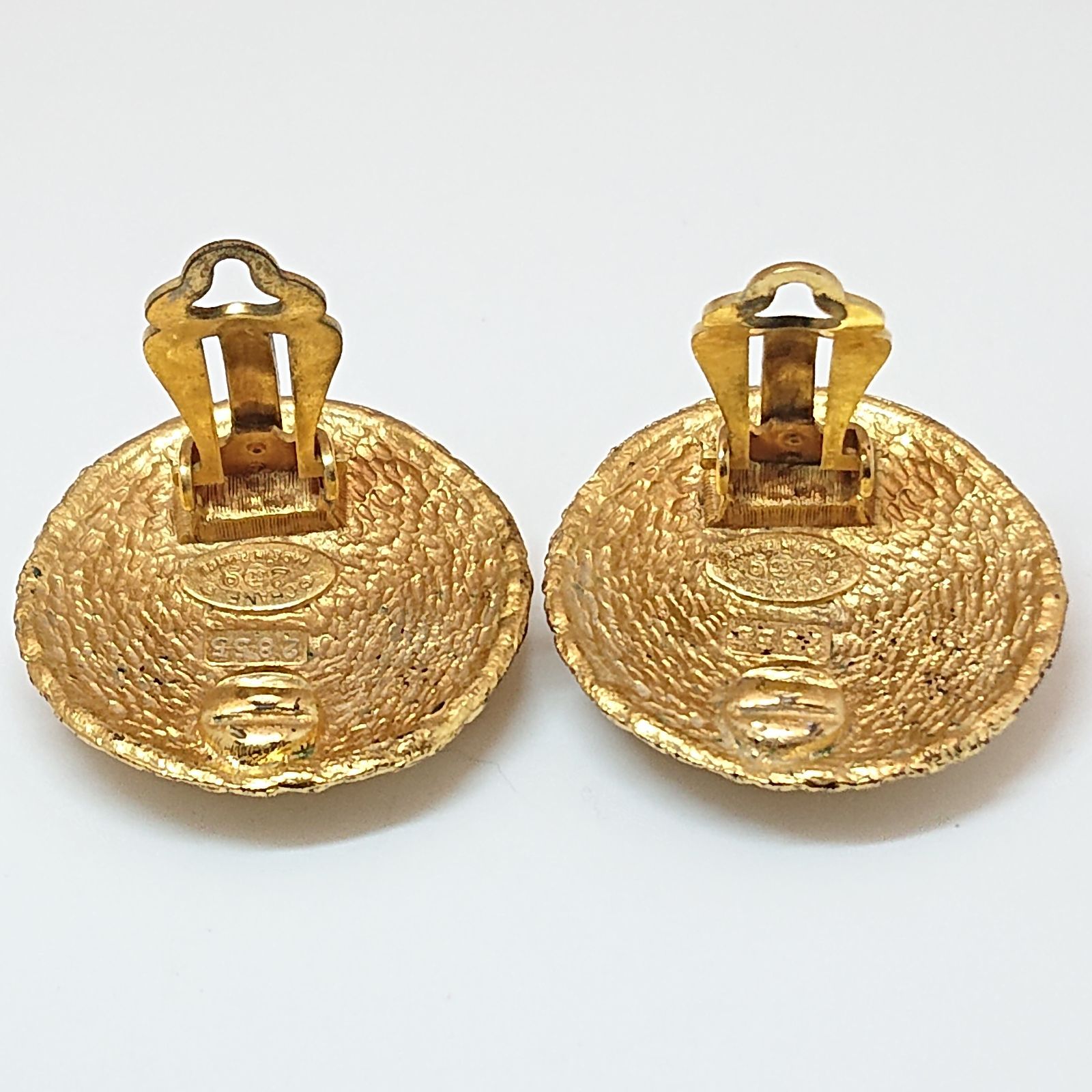 希少】CHANEL シャネル ヴィンテージ イヤリング ココマーク ゴールド 