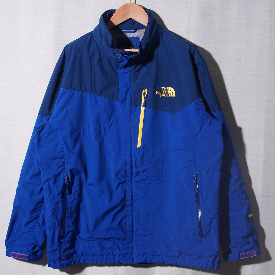 ノースフェイス THE NORTH FACE ナイロンジャケット XL ブルー 
