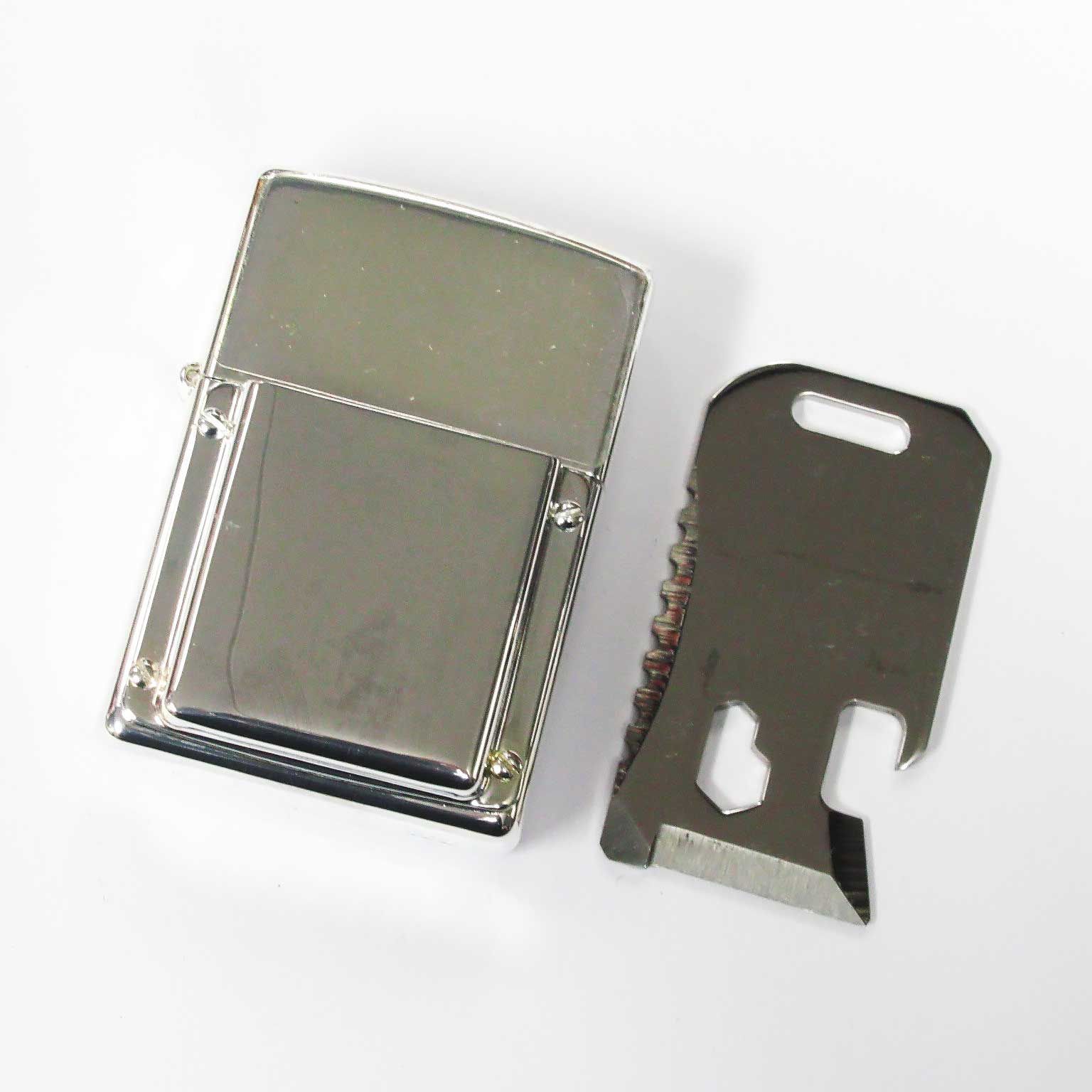 Zippo ジッポーライター サバイバルツール 1991年製 シルバー 銀 