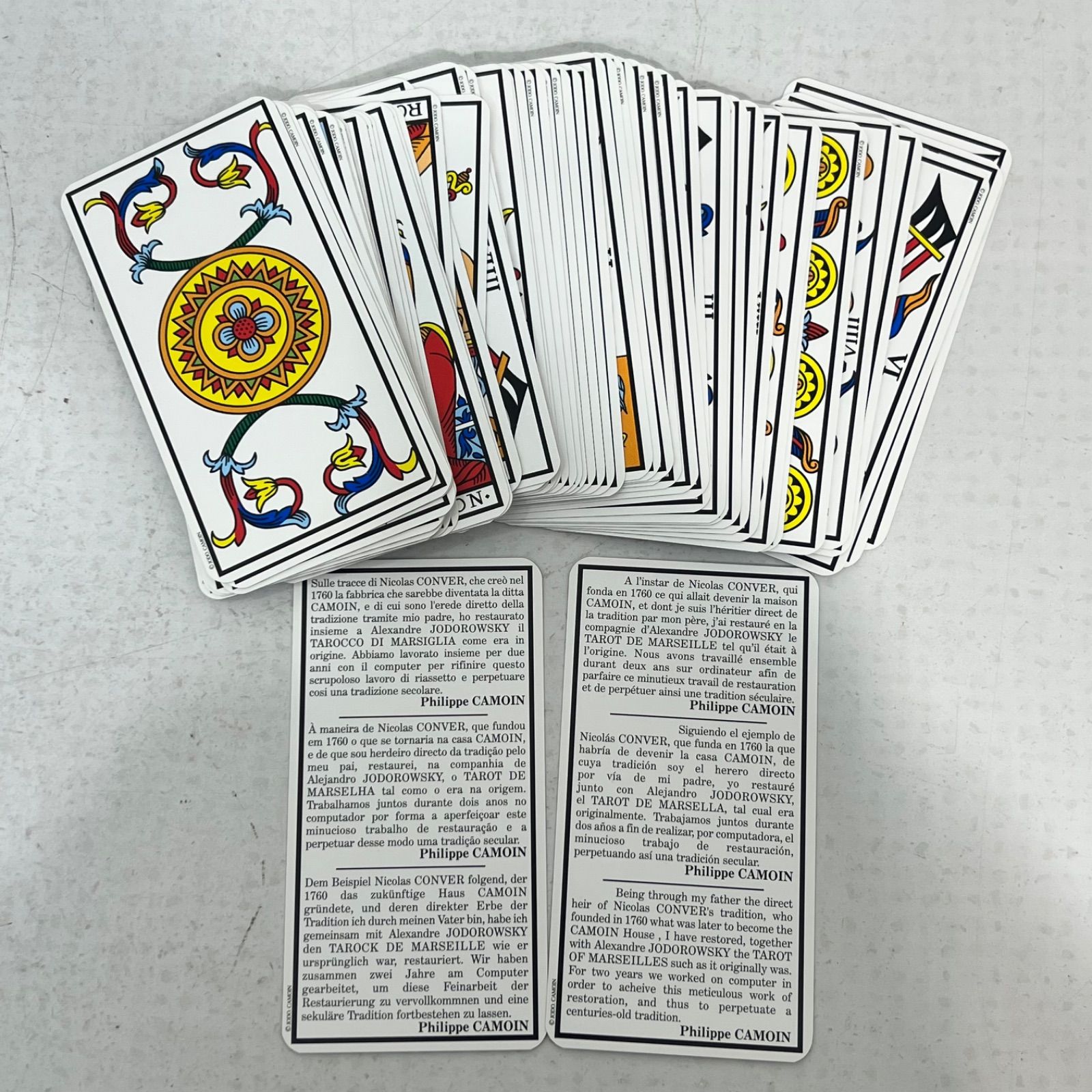 希少】Tarot de Marseille Jodorowsky & Camoin カモワンタロット