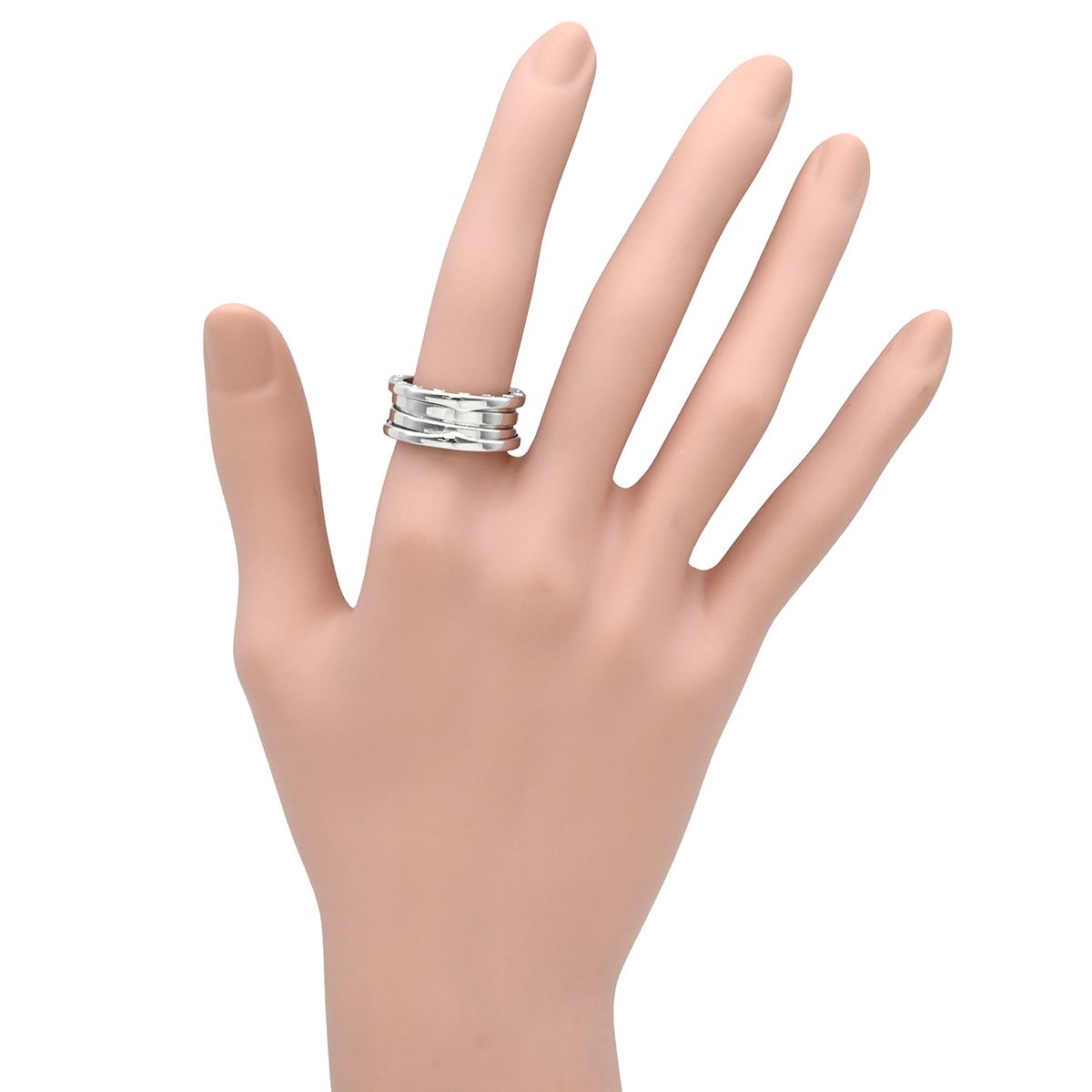 ブルガリ BVLGARI リング 指輪 ビーゼロワン B-zero1 3バンドリング 