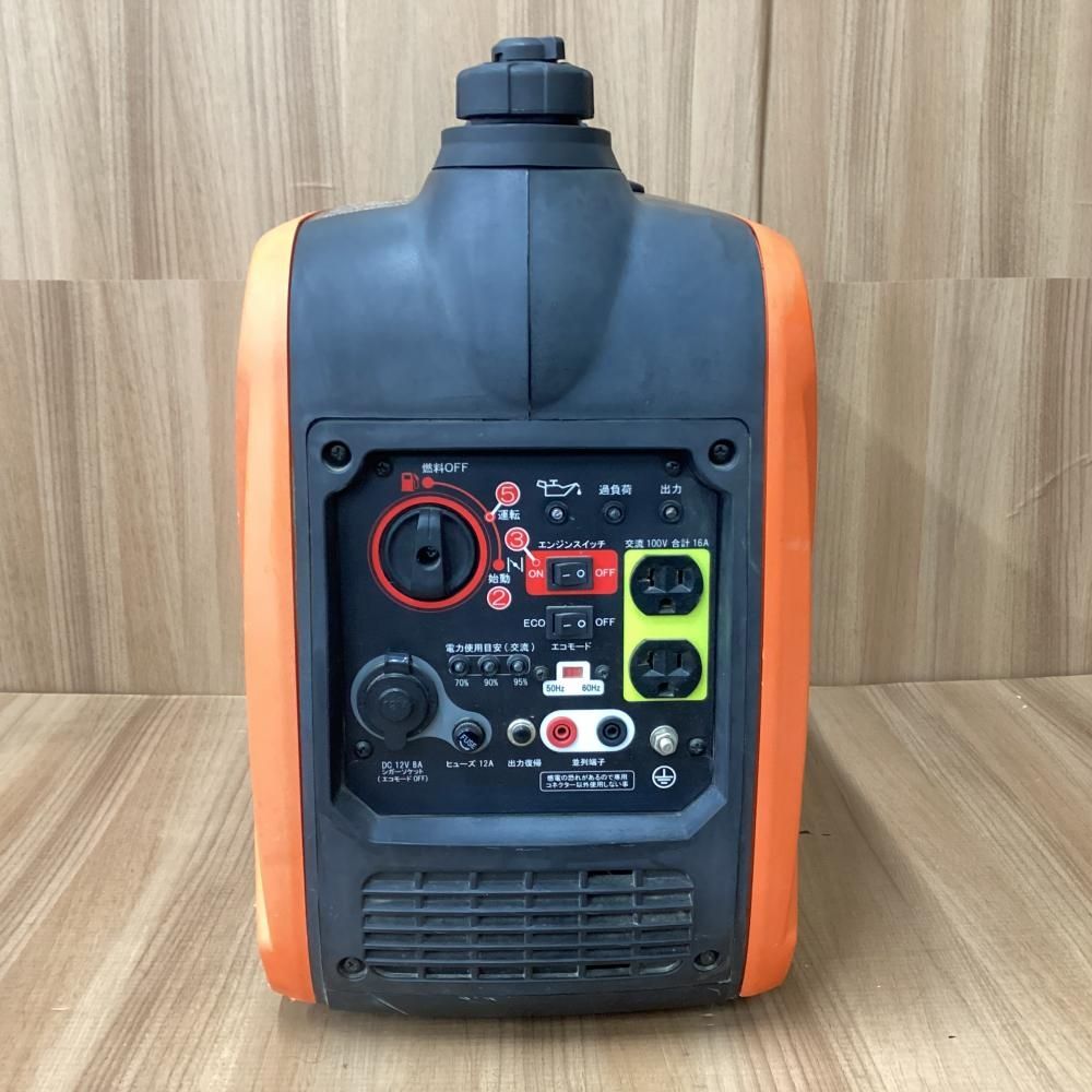 中古】KOSHIN/工進 GV-16i-AAA-0 インバーター発電機 1.6kVA [201 