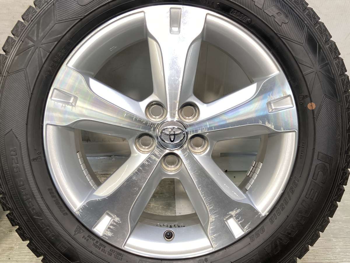 195/65R16 グッドイヤー アイスナビ 6 トヨタ純正 16x6.0 39 100-5穴 