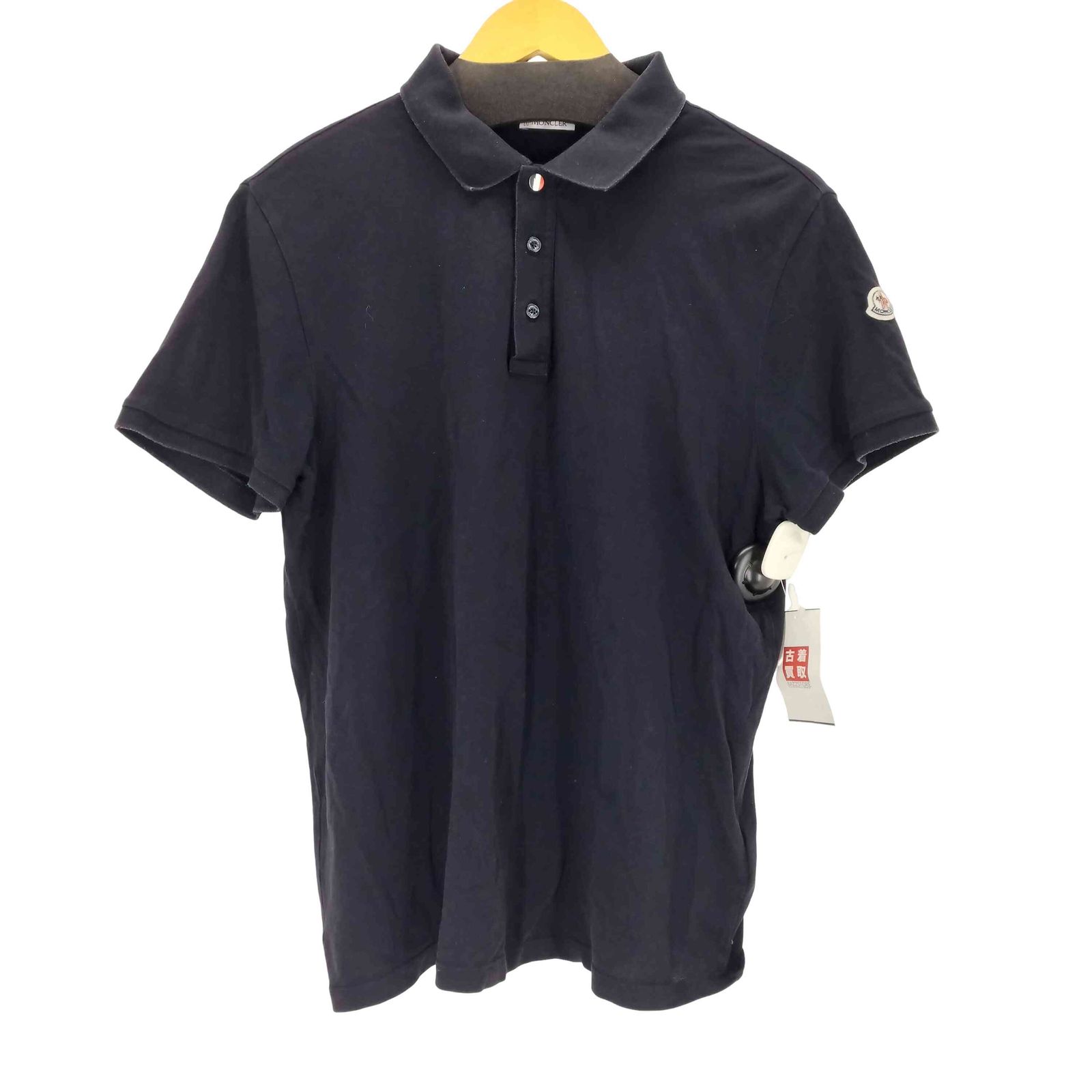 モンクレール MONCLER MAGLIA POLO MANICA CORTA 袖ロゴポロシャツ